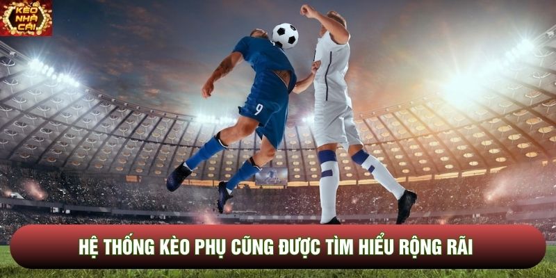 Hệ thống kèo phụ cũng được tìm hiểu rộng rãi